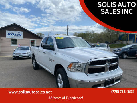 2017 RAM 1500 for sale at SOLIS AUTO SALES INC in Elko NV