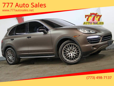 2012 Porsche Cayenne for sale at 777 Auto Sales in Bedford Park IL