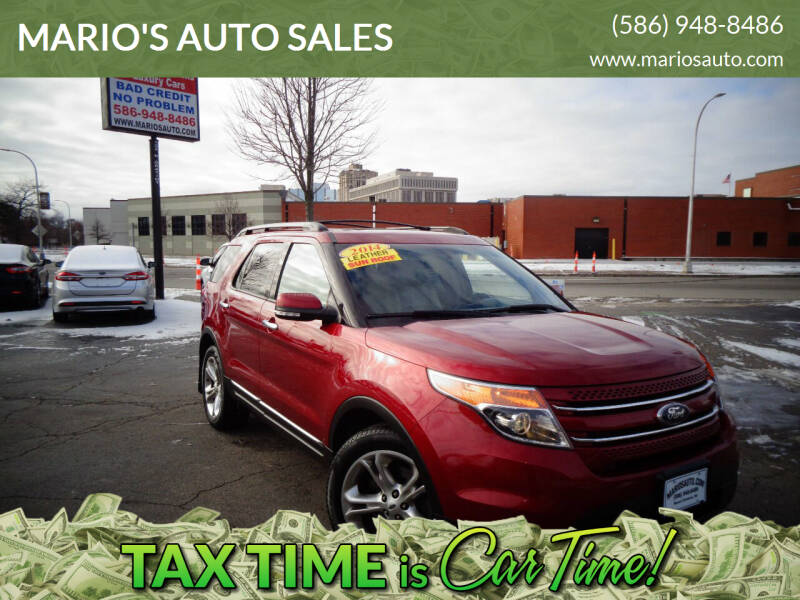 2014 Ford Explorer for sale at MARIO'S AUTO SALES in Mount Clemens MI