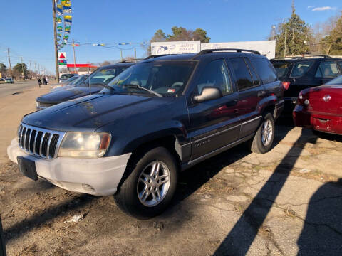 2002 Jeep Grand Cherokee for sale at AFFORDABLE USED CARS in North Chesterfield VA