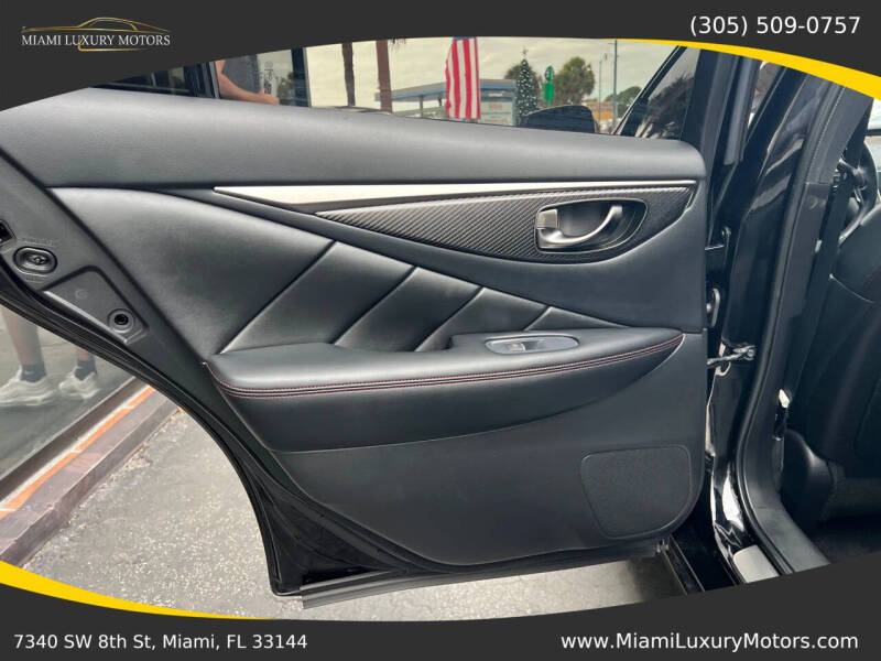 2023 Infiniti Q50 Red Sport 400