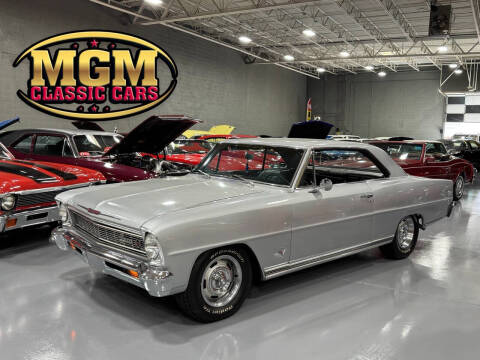 1966 Chevrolet Nova for sale at MGM CLASSIC CARS in Addison IL