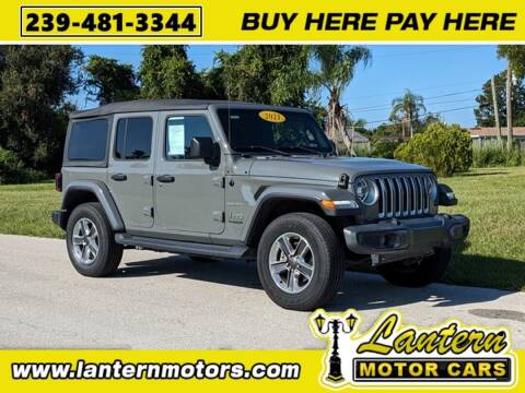 2021 Jeep Wrangler Unlimited for sale at Lantern Motors Inc. in Fort Myers FL