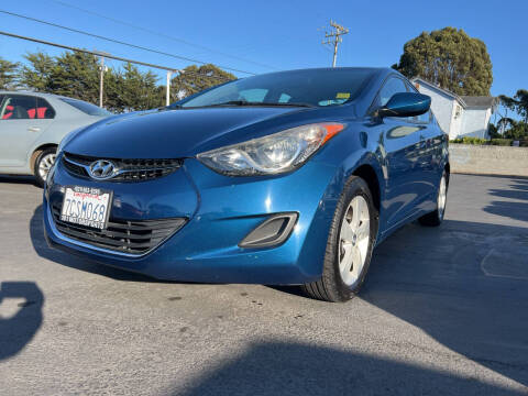 2013 Hyundai Elantra for sale at Cuquis Cars in Marina CA