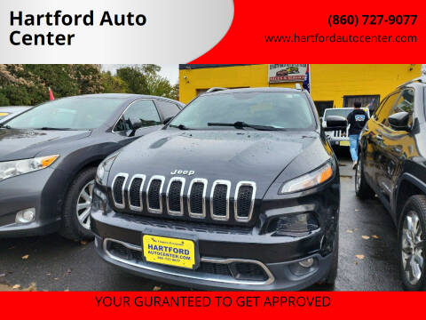 2017 Jeep Cherokee for sale at Hartford Auto Center in Hartford CT