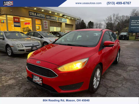 2015 Ford Focus for sale at USA Auto Sales & Services, LLC in Mason OH