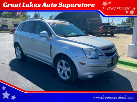 2014 Chevrolet Captiva Sport for sale at Great Lakes Auto Superstore in Waterford Township MI
