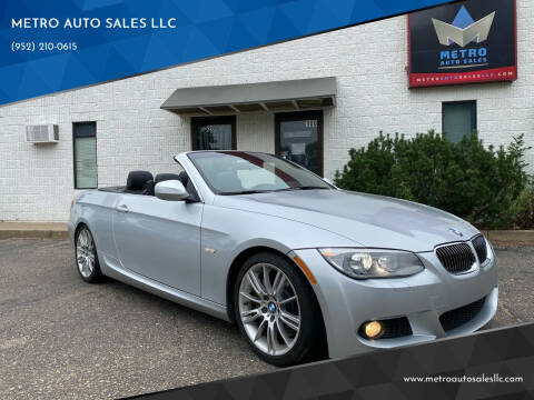 2013 BMW 3 Series for sale at METRO AUTO SALES LLC in Lino Lakes MN