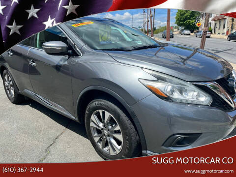 2015 Nissan Murano for sale at Sugg Motorcar Co in Boyertown PA