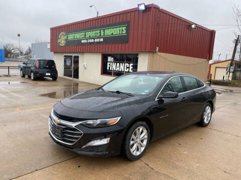 2019 Chevrolet Malibu for sale at Southwest Sports & Imports in Oklahoma City OK