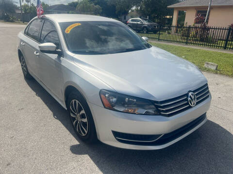 2015 Volkswagen Passat for sale at Eden Cars Inc in Hollywood FL