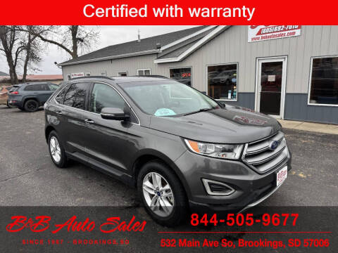 2016 Ford Edge for sale at B & B Auto Sales in Brookings SD