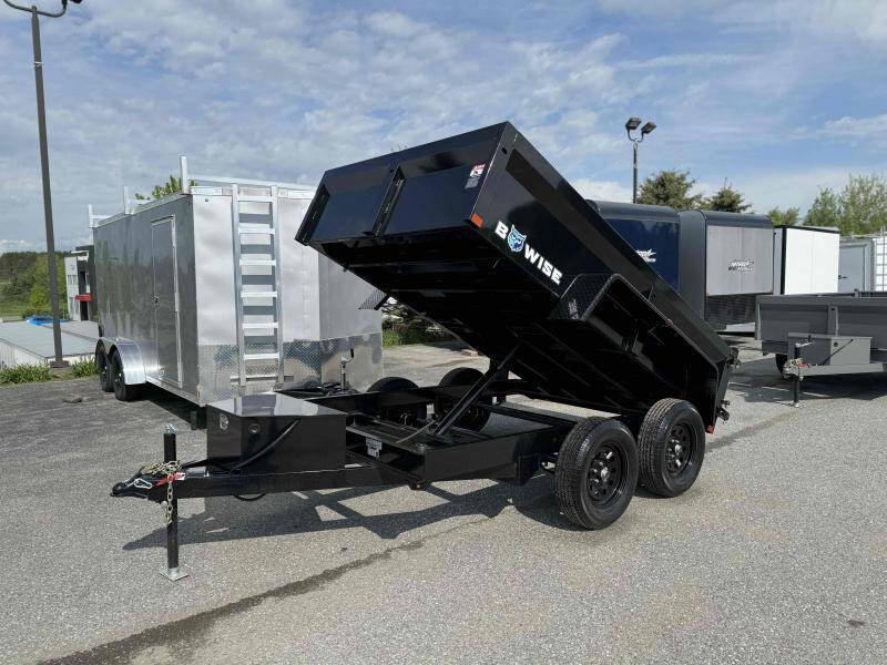 2025 BWISE 6x10 Dump Trailer 7K w/ Ramps