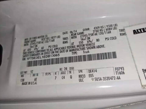 2014 Ford E-Series E-350 SD