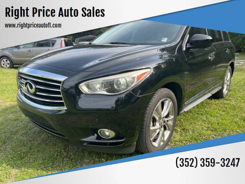 2013 Infiniti JX35 for sale at Right Price Auto Sales in Waldo FL