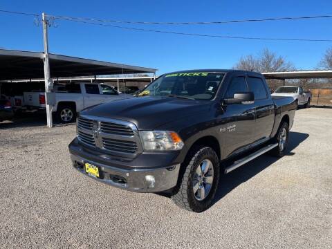 2015 RAM Ram Pickup 1500 for sale at Bostick's Auto & Truck Sales LLC in Brownwood TX