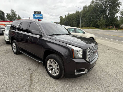 2016 GMC Yukon for sale at AIDAN CAR SALES in Anchorage AK