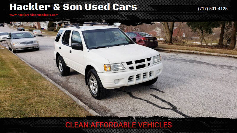 2004 Isuzu Rodeo for sale at Hackler & Son Used Cars in Red Lion PA