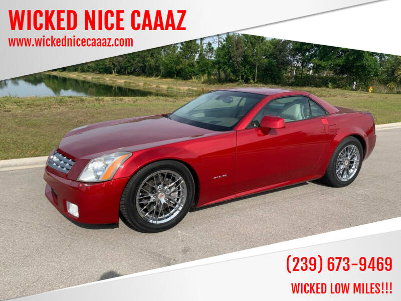 2005 Cadillac XLR for sale at WICKED NICE CAAAZ in Cape Coral FL
