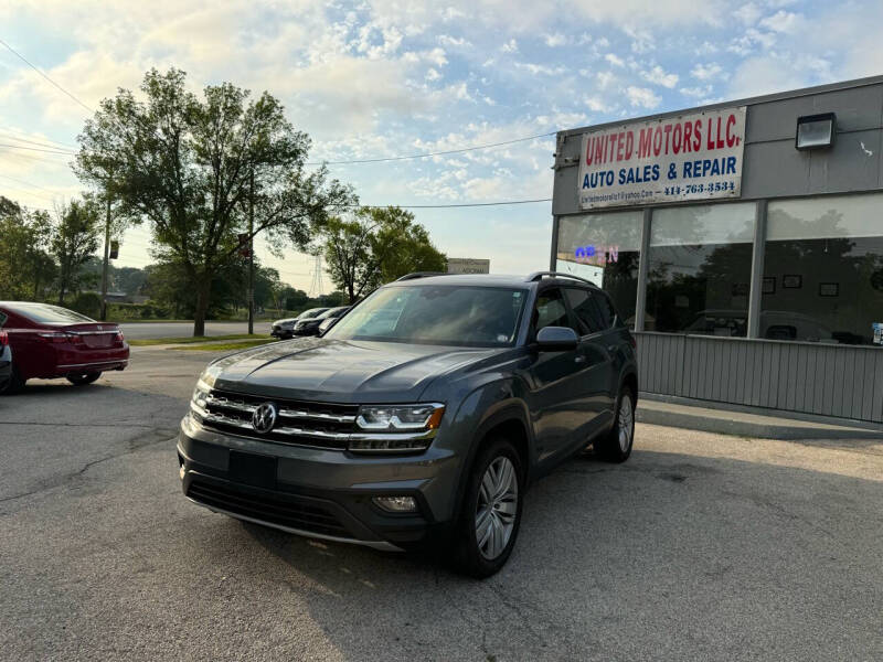 2019 Volkswagen Atlas for sale at United Motors LLC in Saint Francis WI