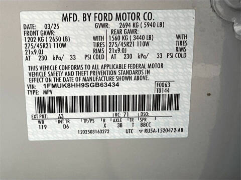 2025 Ford Explorer Platinum