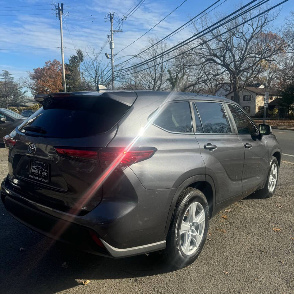 2023 Toyota Highlander for sale at Toms River Auto Sales in Lakewood, NJ