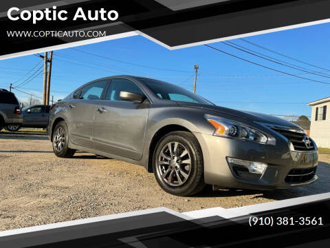 2015 Nissan Altima for sale at Coptic Auto in Wilson NC