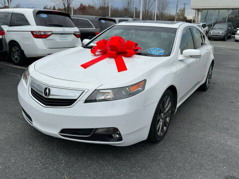2013 Acura TL for sale at Charlotte Auto Group, Inc in Monroe NC