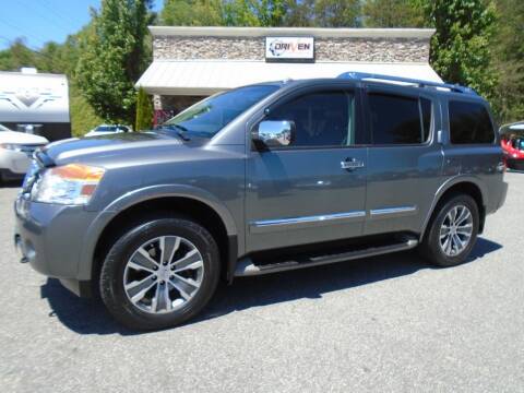 2015 Nissan Armada for sale at Driven Pre-Owned in Lenoir NC