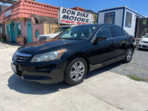 2011 Honda Accord for sale at DON DIAZ MOTORS in San Diego CA