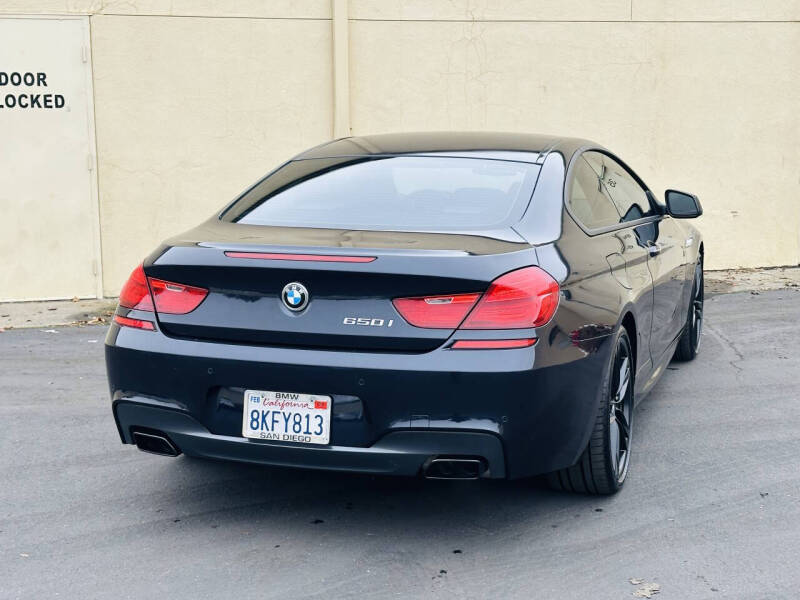 2012 BMW 6 Series 650i
