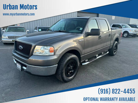 2006 Ford F-150 for sale at Urban Motors in Sacramento CA