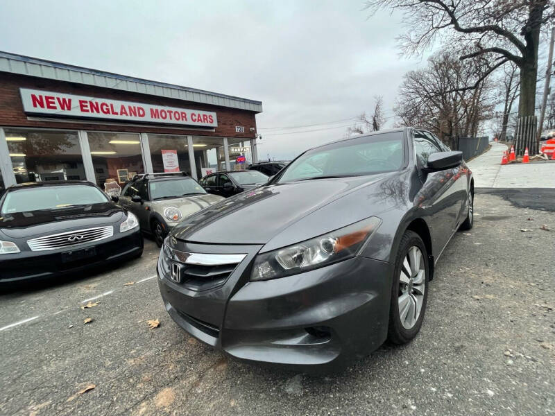 2011 Honda Accord for sale at New England Motor Cars in Springfield MA