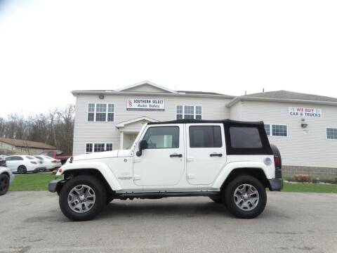 2010 Jeep Wrangler Unlimited for sale at SOUTHERN SELECT AUTO SALES in Medina OH