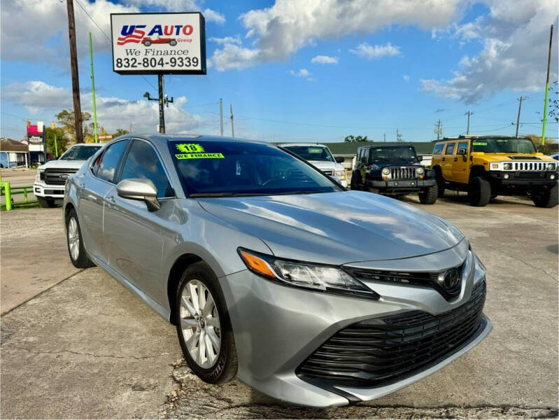 2018 Toyota Camry for sale at US Auto Group in South Houston TX