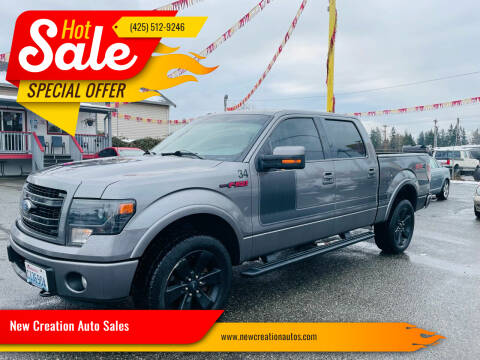 2013 Ford F-150 for sale at New Creation Auto Sales in Everett WA
