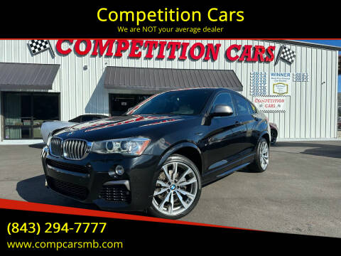 2016 BMW X4 for sale at Competition Cars in Myrtle Beach SC