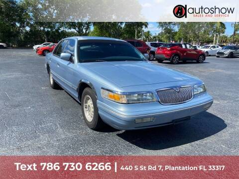 1997 Mercury Grand Marquis for sale at AUTOSHOW SALES & SERVICE in Plantation FL