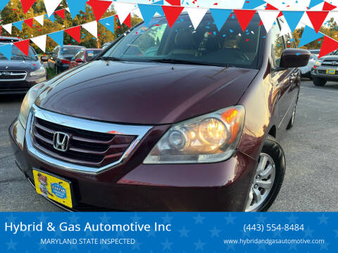2010 Honda Odyssey for sale at Hybrid & Gas Automotive Inc in Aberdeen MD