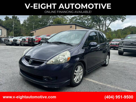 2008 Honda Fit for sale at V-EIGHT AUTOMOTIVE in Lithia Springs GA