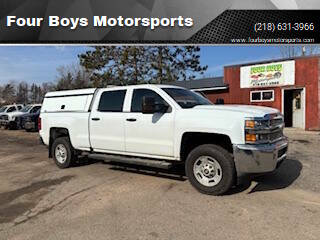 2019 Chevrolet Silverado 2500HD for sale at Four Boys Motorsports in Wadena MN