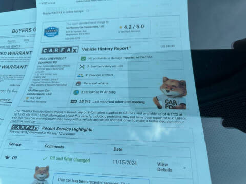 2024 Chevrolet Equinox RS