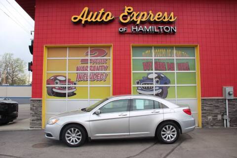 2012 Chrysler 200 for sale at AUTO EXPRESS OF HAMILTON LLC in Hamilton OH
