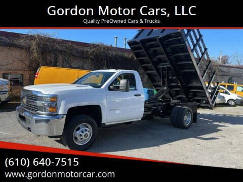 2015 Chevrolet Silverado 3500HD CC for sale at Gordon Motor Cars, LLC in Frazer PA