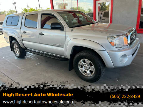 2010 Toyota Tacoma for sale at High Desert Auto Wholesale in Albuquerque NM