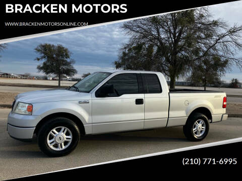 2004 Ford F-150 for sale at BRACKEN MOTORS in San Antonio TX