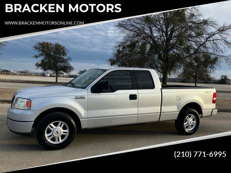 2004 Ford F-150 for sale at BRACKEN MOTORS in San Antonio TX