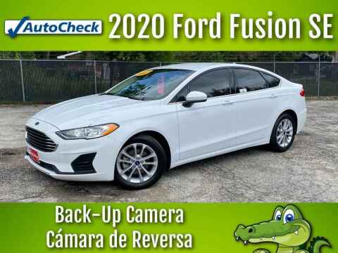 2020 Ford Fusion for sale at LIQUIDATORS in Houston TX