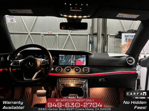 2018 Mercedes-Benz E-Class E 400 4MATIC
