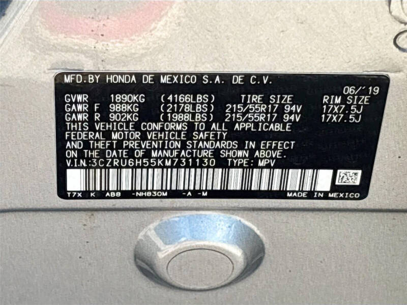 2019 Honda HR-V EX
